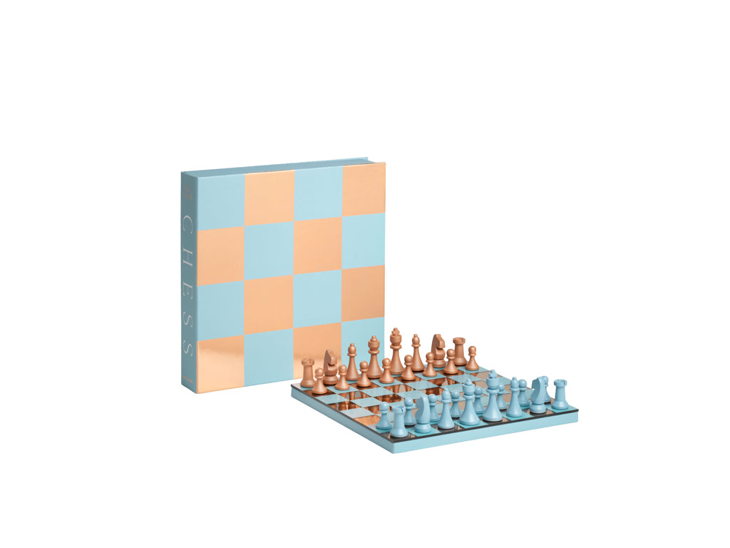 Printworks Classic - Art Of Chess Mirror - Light Blue/Copper