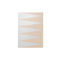 Printworks Backgammon Mirror editie met reflecterende finish in luxe verpakking.