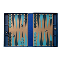 Printworks Backgammon Mirror editie met spiegelende finish open liggend