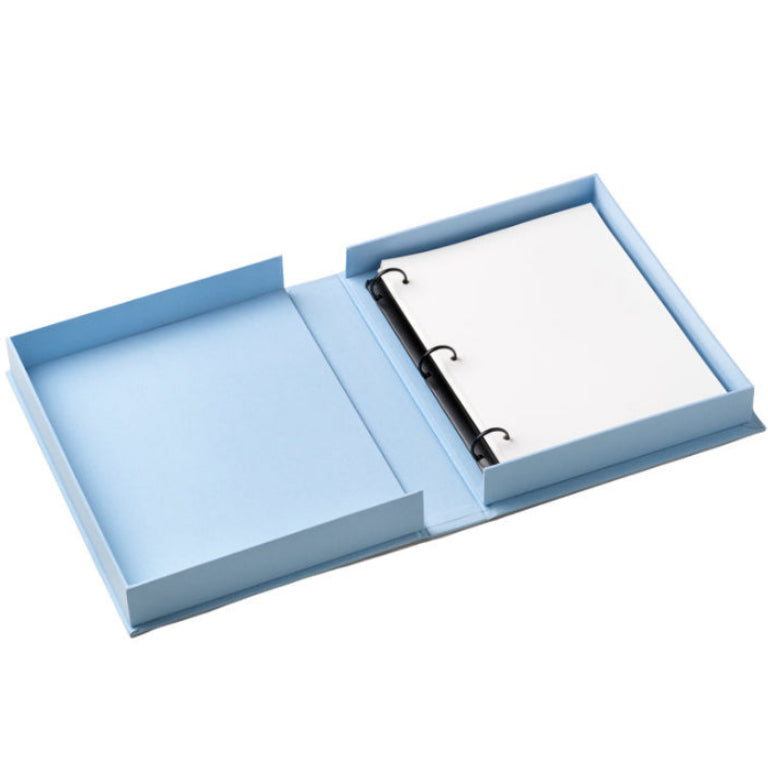 Printworks geborduurd fotoalbum - Dolce Vita geopend