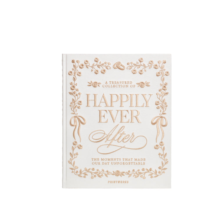 Printworks Embroidered Photo Album - Happily Ever After voorzijde
