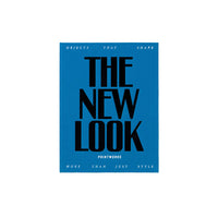 Printworks sieradenbox New Look in diepblauw linnen met zwarte typografie en luxe uitstraling.