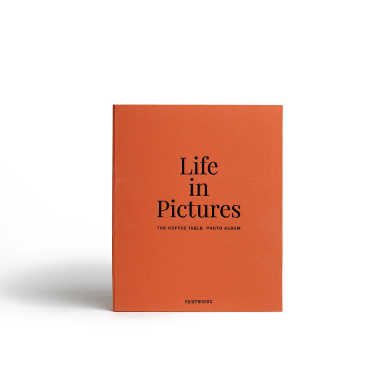 Printworks Photo Album L - Life in Pictures - Orange