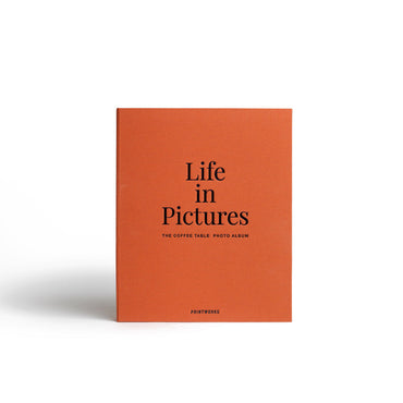 Printworks Photo Album L - Life in Pictures - Orange