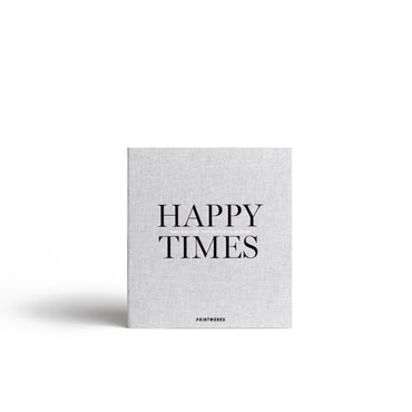 Printworks Photo Album S - Happy Times - Grey