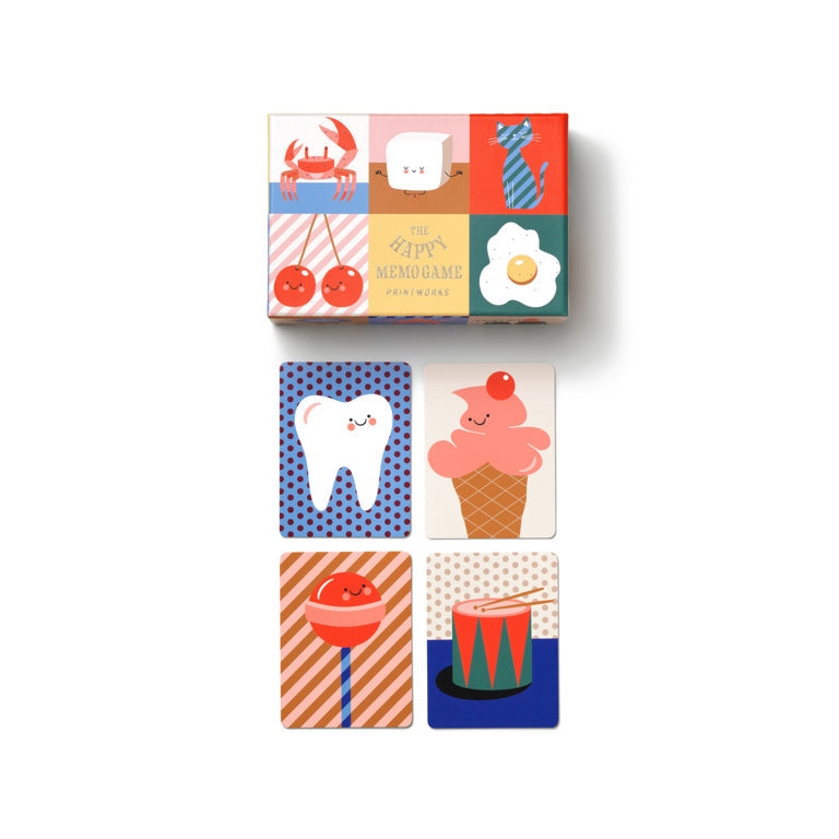 Printworks Memospel Junior - Happy