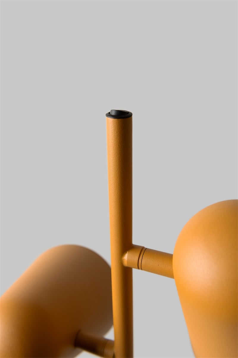 it's about RoMi Vloerlamp Salamanca 2-kap. mosterd