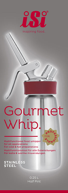 iSi Gourmet Whip Plus rvs - 0,25 Ltr