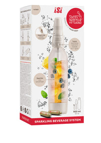 iSi Twist'n Sparkle Virtuoso Startset - 0,95 liter - Ivoor