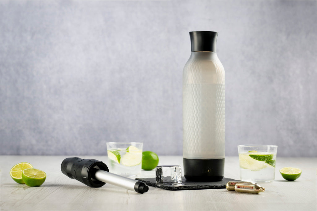 iSi Twist'n Sparkle Virtuoso Startset - 0,95 liter - Onyx