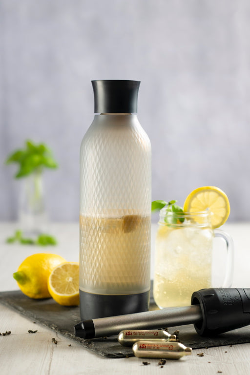 iSi Twist'n Sparkle Virtuoso Fles - 0.95Ltr - Onyx