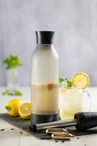 iSi Twist'n Sparkle Virtuoso Fles - 0.95Ltr - Onyx