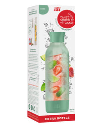 iSi Twist'n Sparkle Virtuoso Fles - 0.95Ltr - Salie