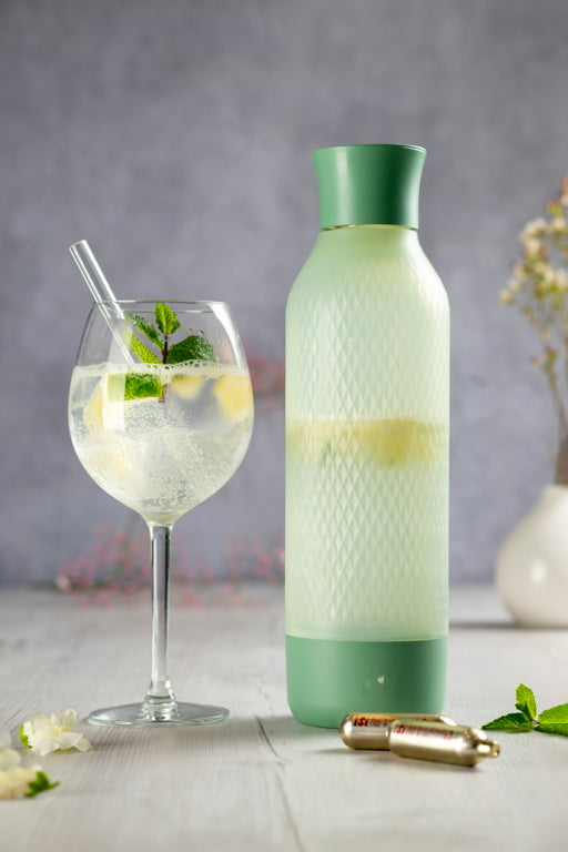 iSi Twist'n Sparkle Virtuoso Fles - 0.95Ltr - Salie