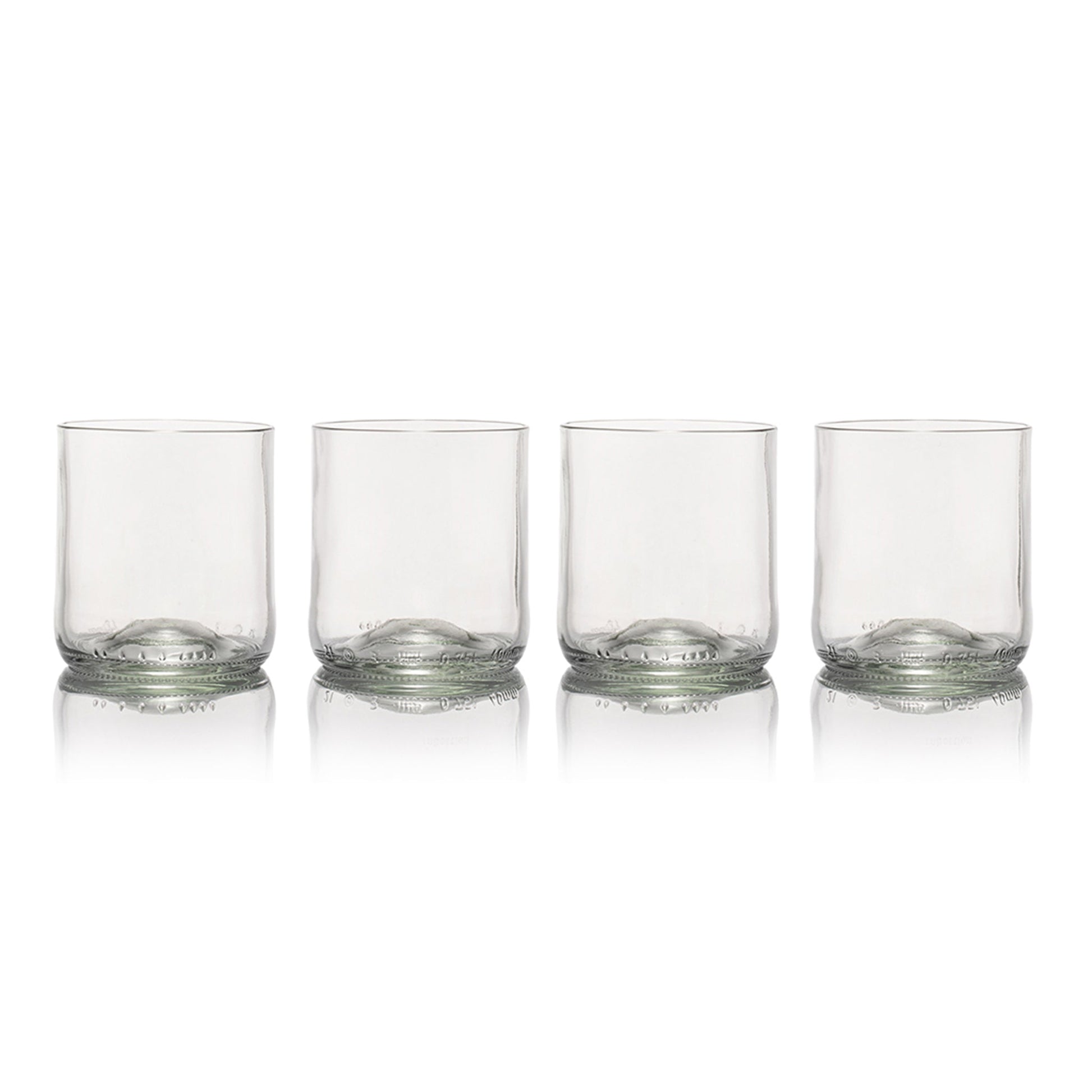 Rebottled Short Tumbler 4-pack glazen set helder