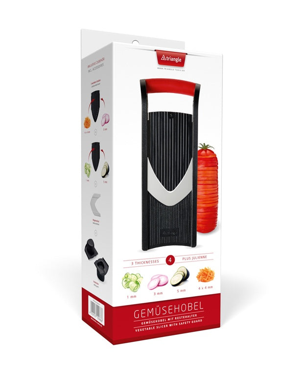 Triangle Mandoline slicer with guide - boxed