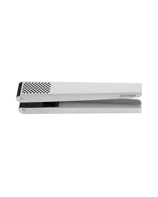Triangle Garlic Press - in box