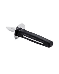Triangle Oyster Knife - Black - in box