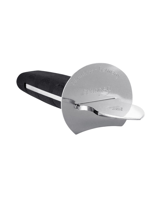 Triangle Oyster Knife - Black - in box