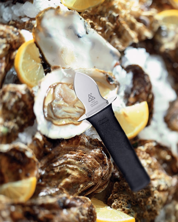 Triangle Oestermes - Zwart - in doos sfeer foto