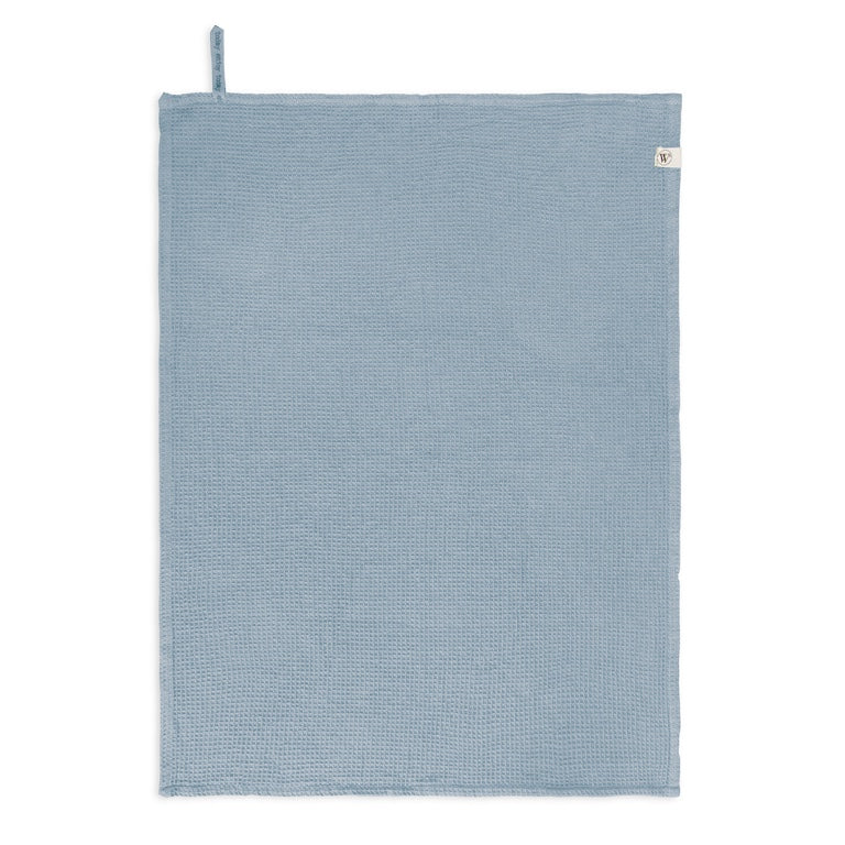 Walra Kitchen Set Dry Cubes Uni, Stripes &amp; Blocks 3-piece - Jeans Blue