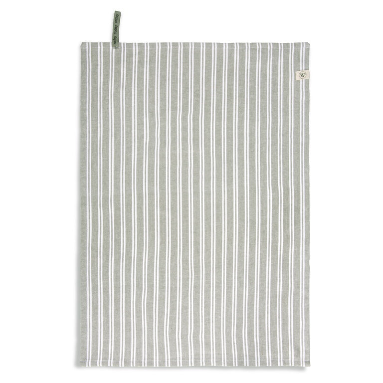 Walra Kitchen Set Dry Cubes Uni, Stripes &amp; Blocks 3-piece - Army Green