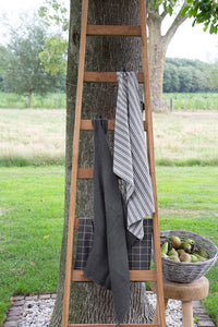 Walra Kitchen Set Dry Cubes Uni, Stripes &amp; Blocks 3-piece - Off Black