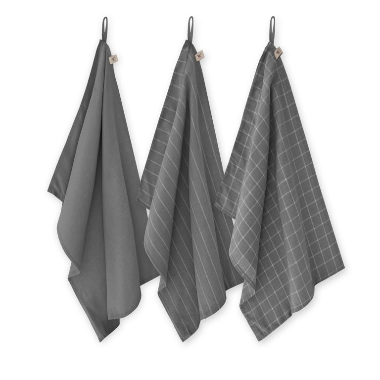 Walra Keukenset Lovely Linen 3-delig - Antraciet