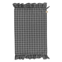 Walra Keukenset Lovely Linen Ruffles 3-delig - Antraciet