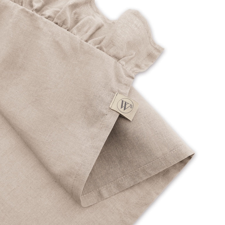 Walra Keukenset Lovely Linen Ruffles 3-delig - Naturel