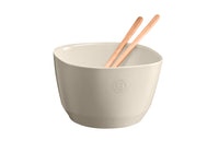 Emile Henry Salad Bowl - 220x220x140mm - Argile