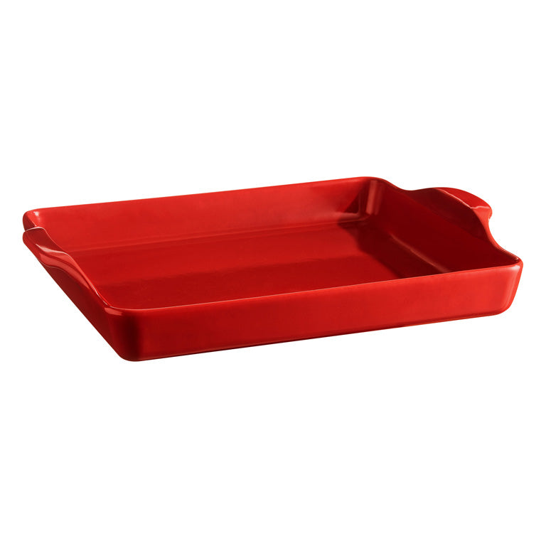 Emile Henry Focaccia E-doos - 405 x 320 x 70 mm - Grand Cru