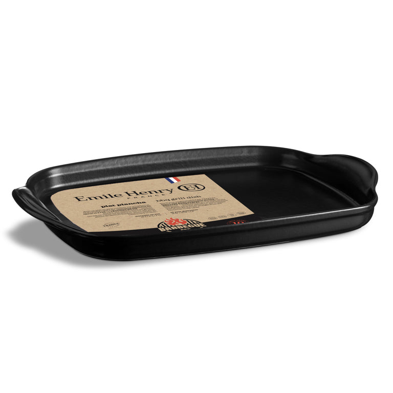 Emile Henry BBQ Bakplaat E-Box - 425x275x40mm - Truffel