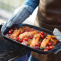 Emile Henry BBQ Bakplaat E-Box - 425x275x40mm - Truffel