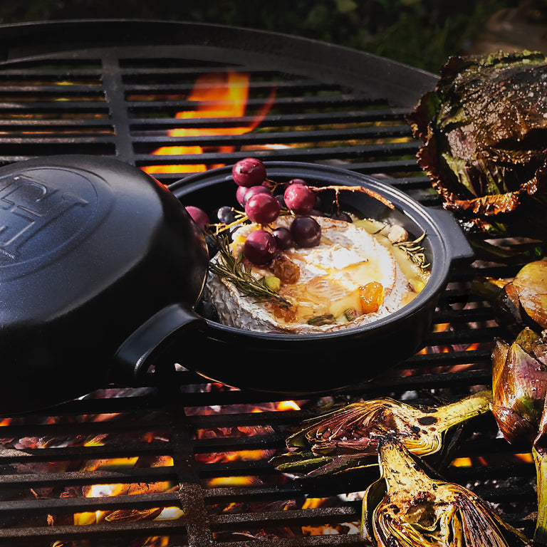 Emile Henry BBQ Kaasbakker E-Box - 200x180x100mm - Truffel