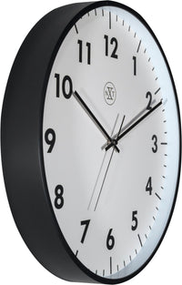 NeXtime Wandklok - 40 cm - Kunststof - 'NEW'