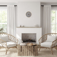 NeXtime Wandklok 30cm-Stil-Papier & Bioplastic-nXt 'Eco'