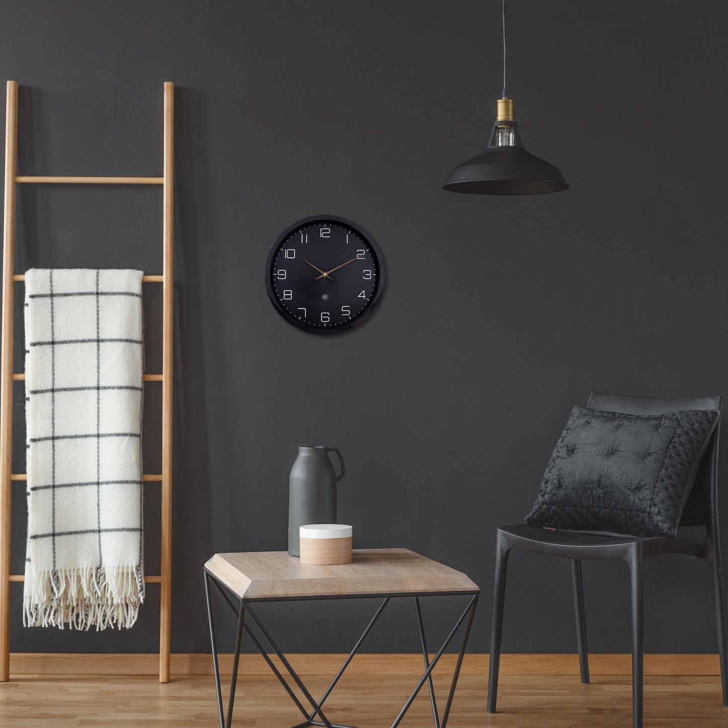 NeXtime Wandklok 30cm-Stil-Papier & Bioplastic-nXt 'Eco'