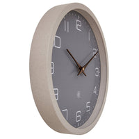 NeXtime Wandklok 30cm-Stil-Papier & Bioplastic-nXt 'Eco'