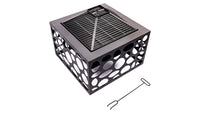 RedFire Mikor Fire Pit Black