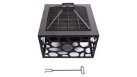 RedFire Mikor Fire Pit Black