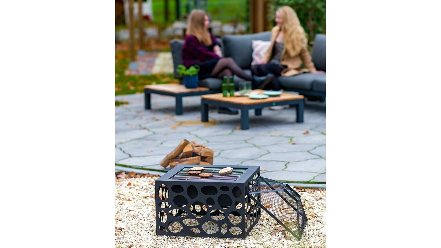 RedFire Mikor Fire Pit Black