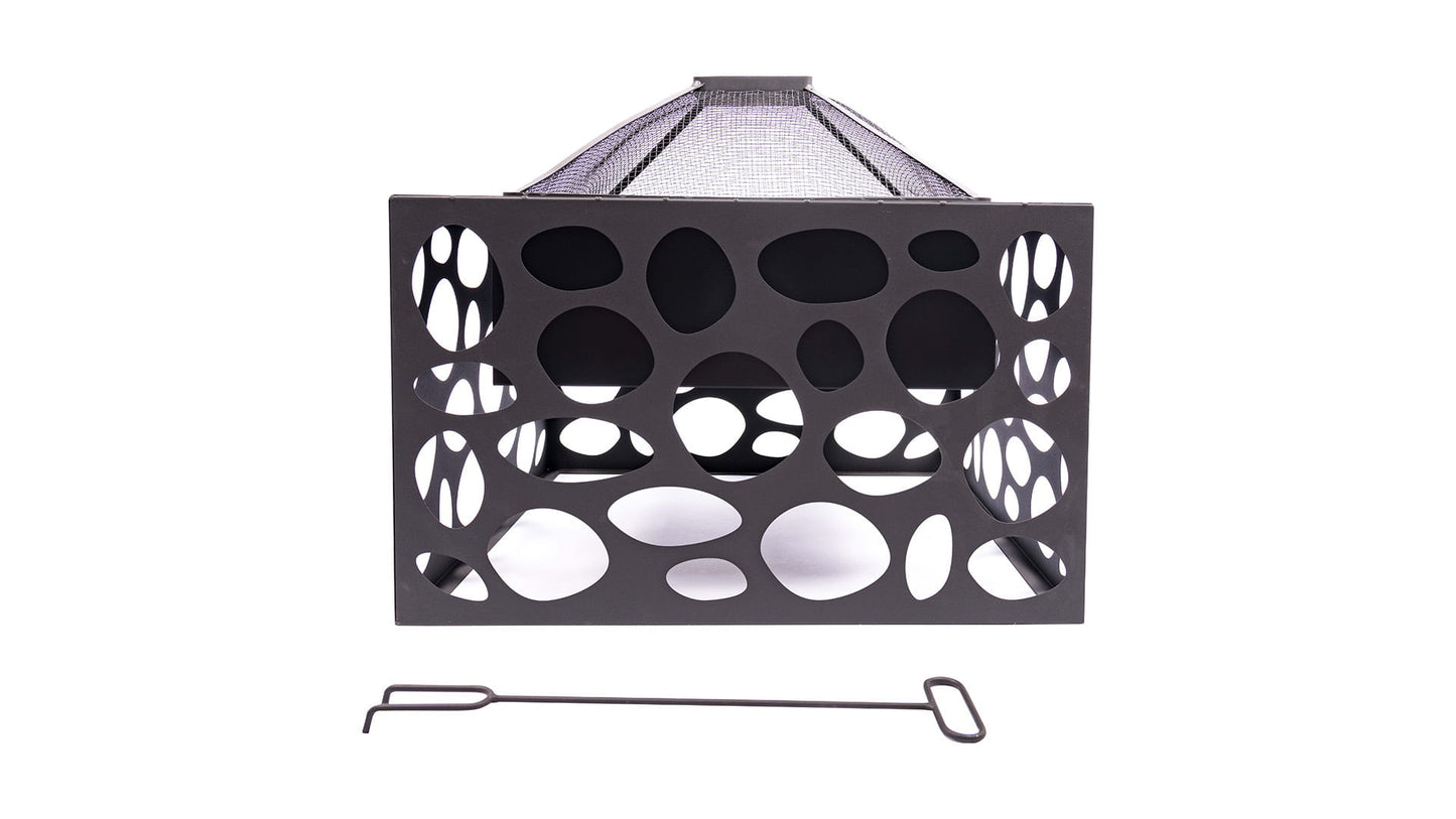 RedFire Mikor Fire Pit Black