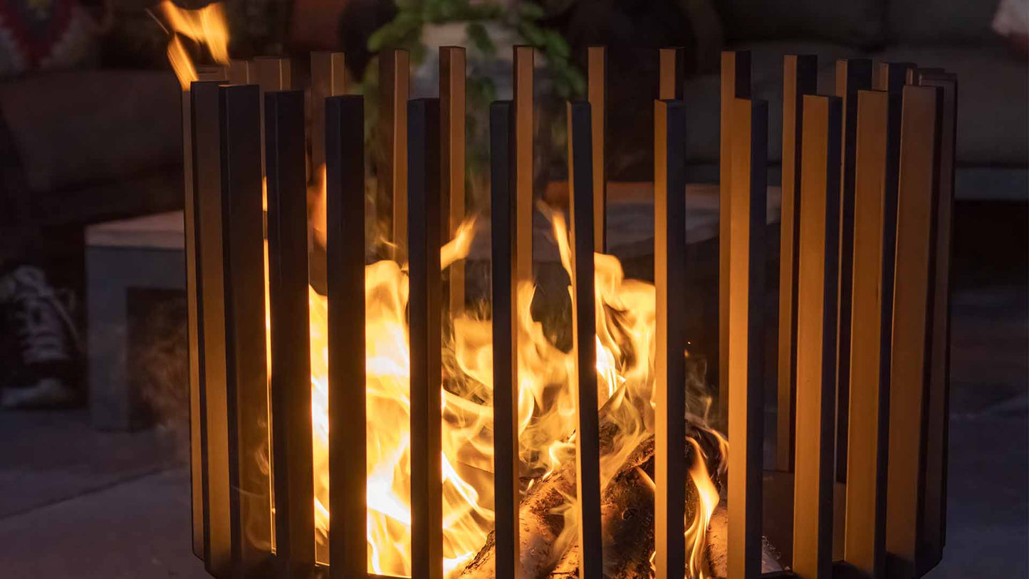 RedFire Irving Large fire pit black