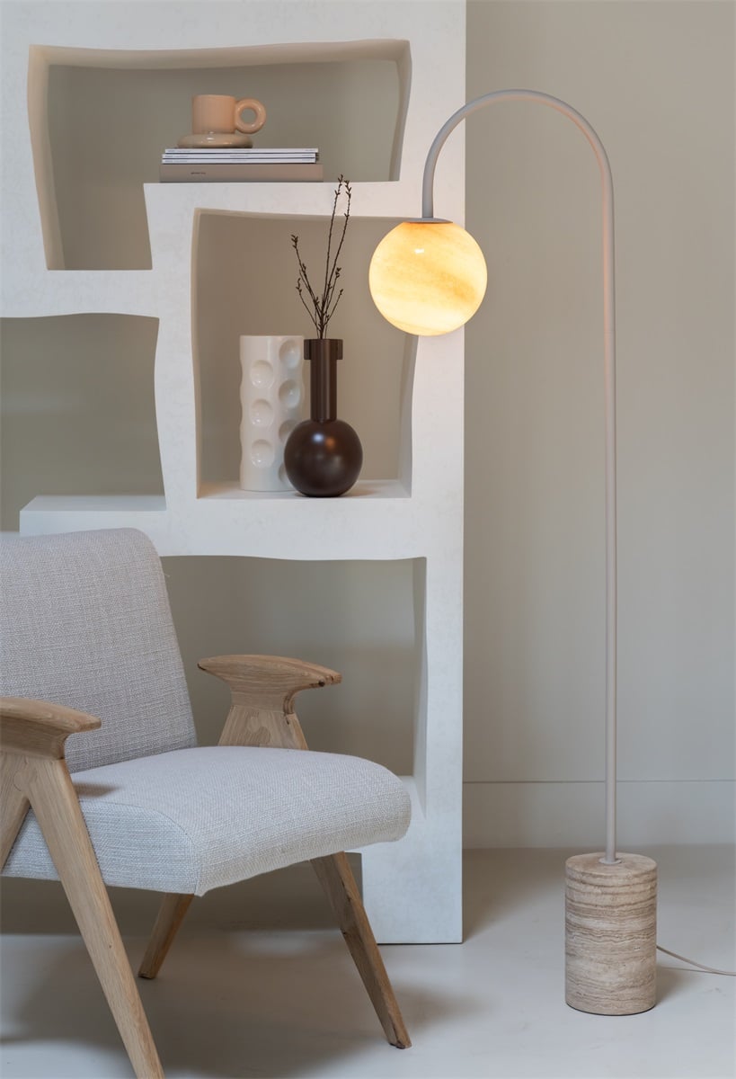 it's about RoMi Vloerlamp Tivoli. zand