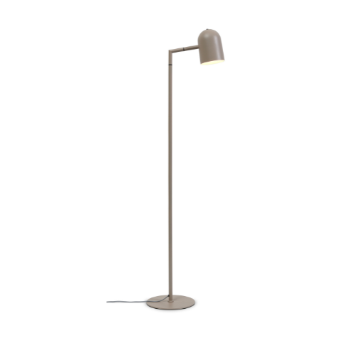 It's About Romi Vloerlamp ijzer Marseille h.141cm/kap rond h.17xdia.12cm, zand