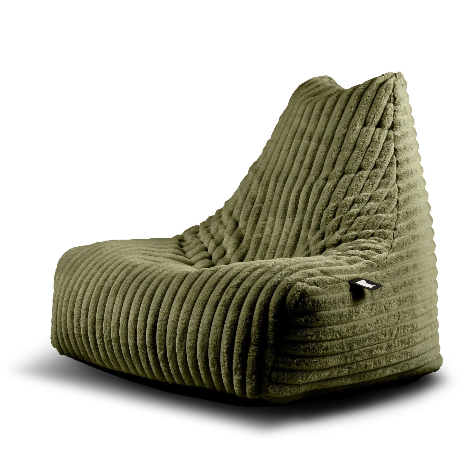 Extreme Lounging B-bag Mighty-B Cord zitzak in de kleur varen groen