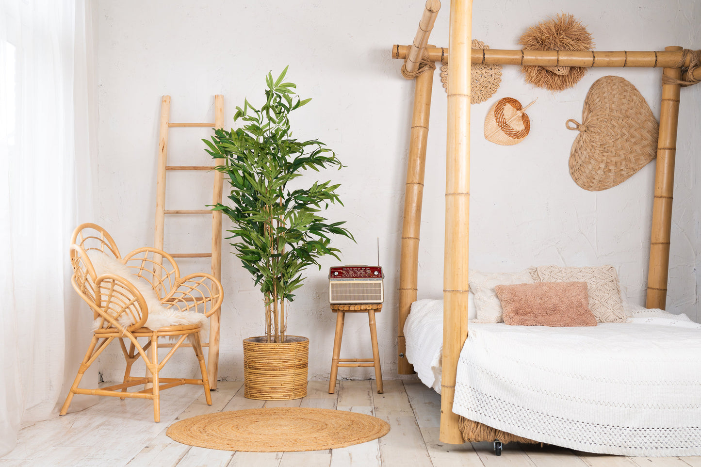 Neverleafs Bamboe Japanse kunstplant 140cm