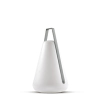 Extremes Entspannen – wiederaufladbare LED-Lampe b-bulb+ – weiß