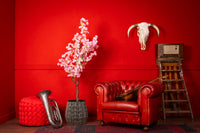 NeverLeafs 150cm Kunstbloesem Roze Deluxe